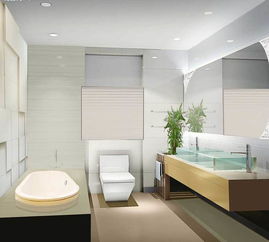 干凈優(yōu)雅簡(jiǎn)約風(fēng)格衛(wèi)生間設(shè)計(jì)裝飾